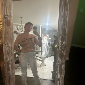 Elegant White Cropped Pants